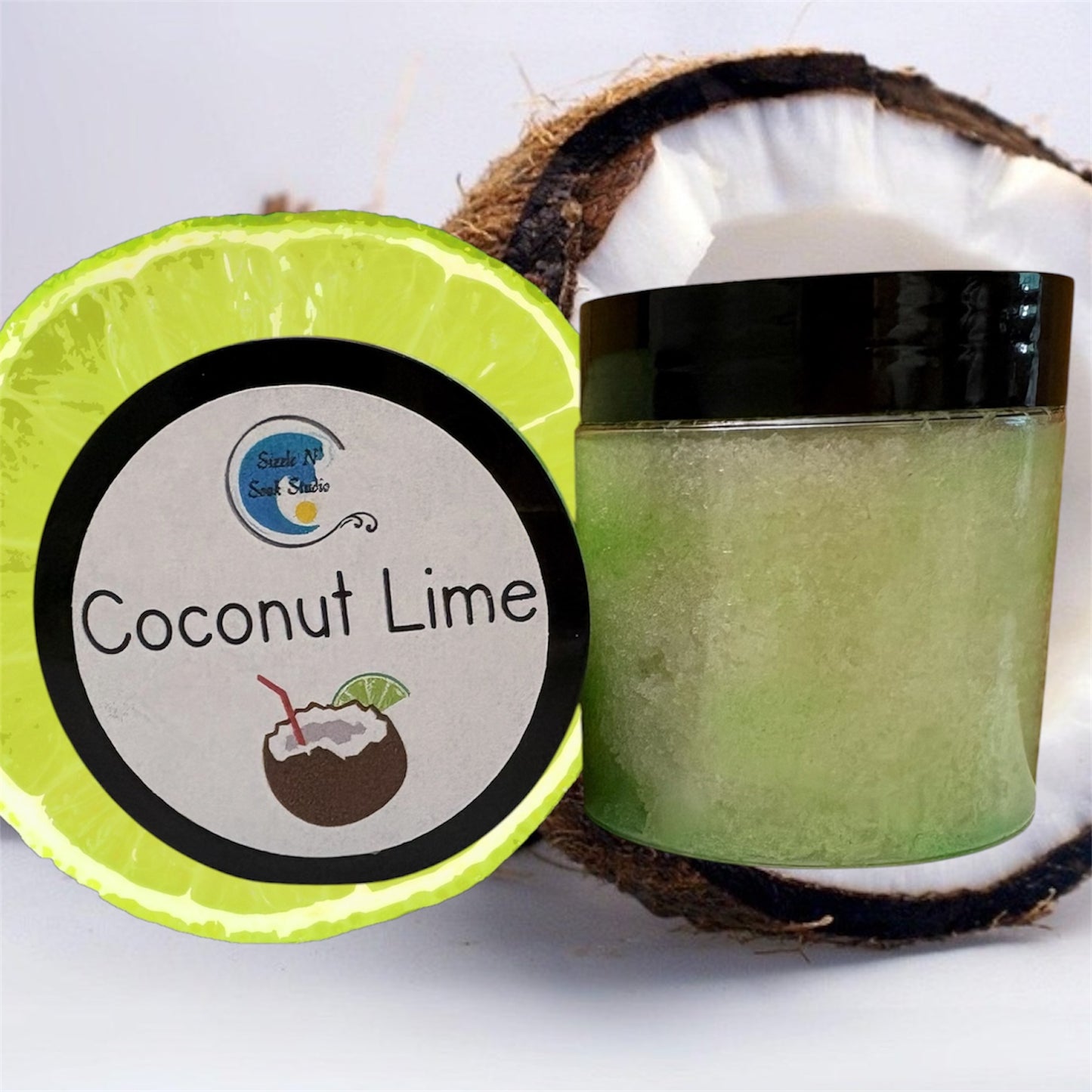Coconut Lime Sugar Scrub