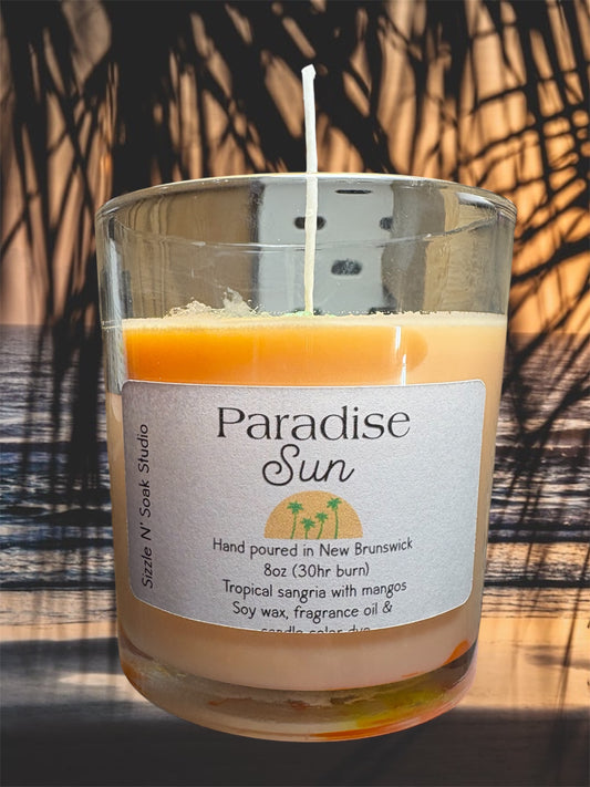 Paradise Sun Soy Wax Candle