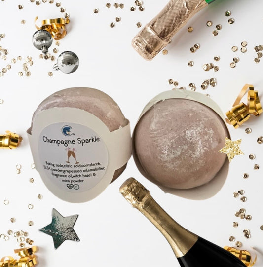 Champagne Sparkle Bath Bomb