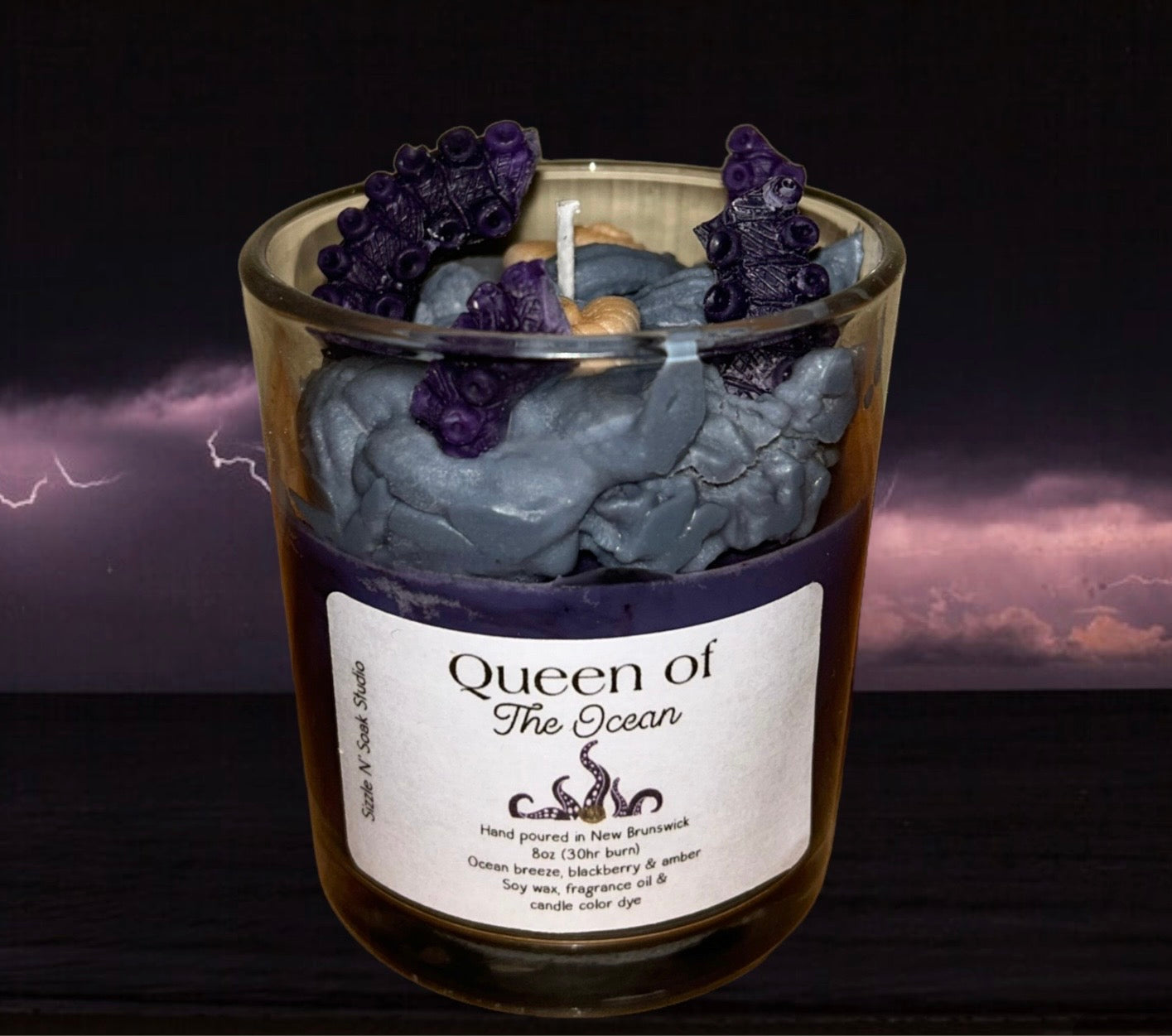 Queen Of The Ocean Soy Wax Candle