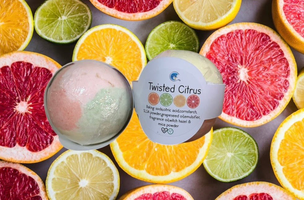 Twisted Citrus Bath Bomb