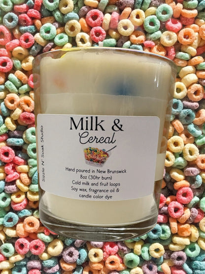 Milk & Cereal Soy Wax Candle