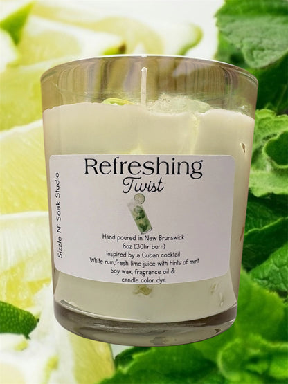 Refreshing Twist Soy Wax Candle