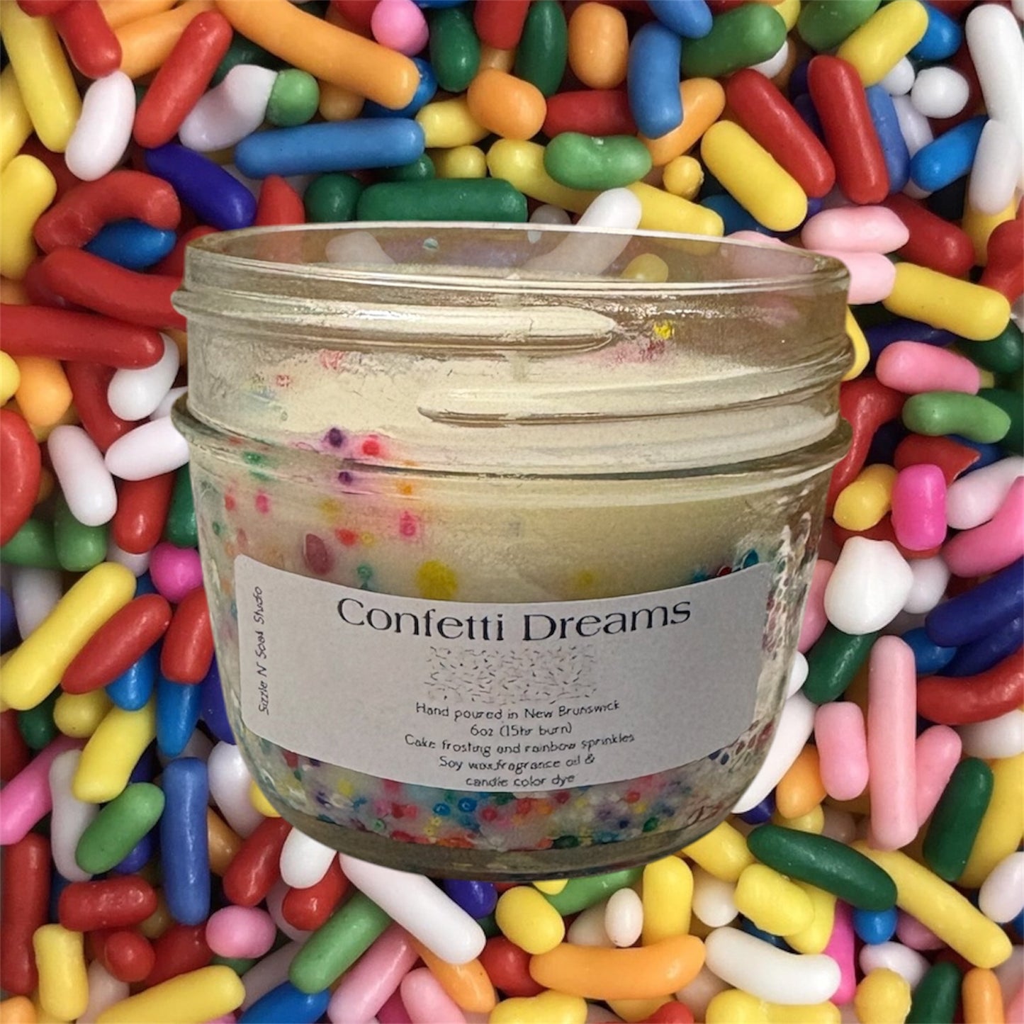 Confetti Dream Soy Wax Candle