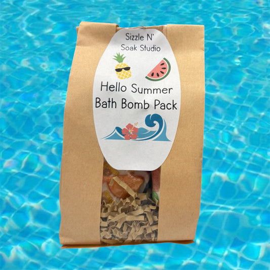 Hello Summer Bath Bomb Pack
