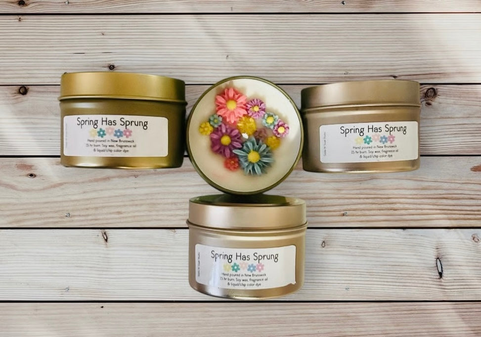 Spring Has Sprung Soy Wax Candle