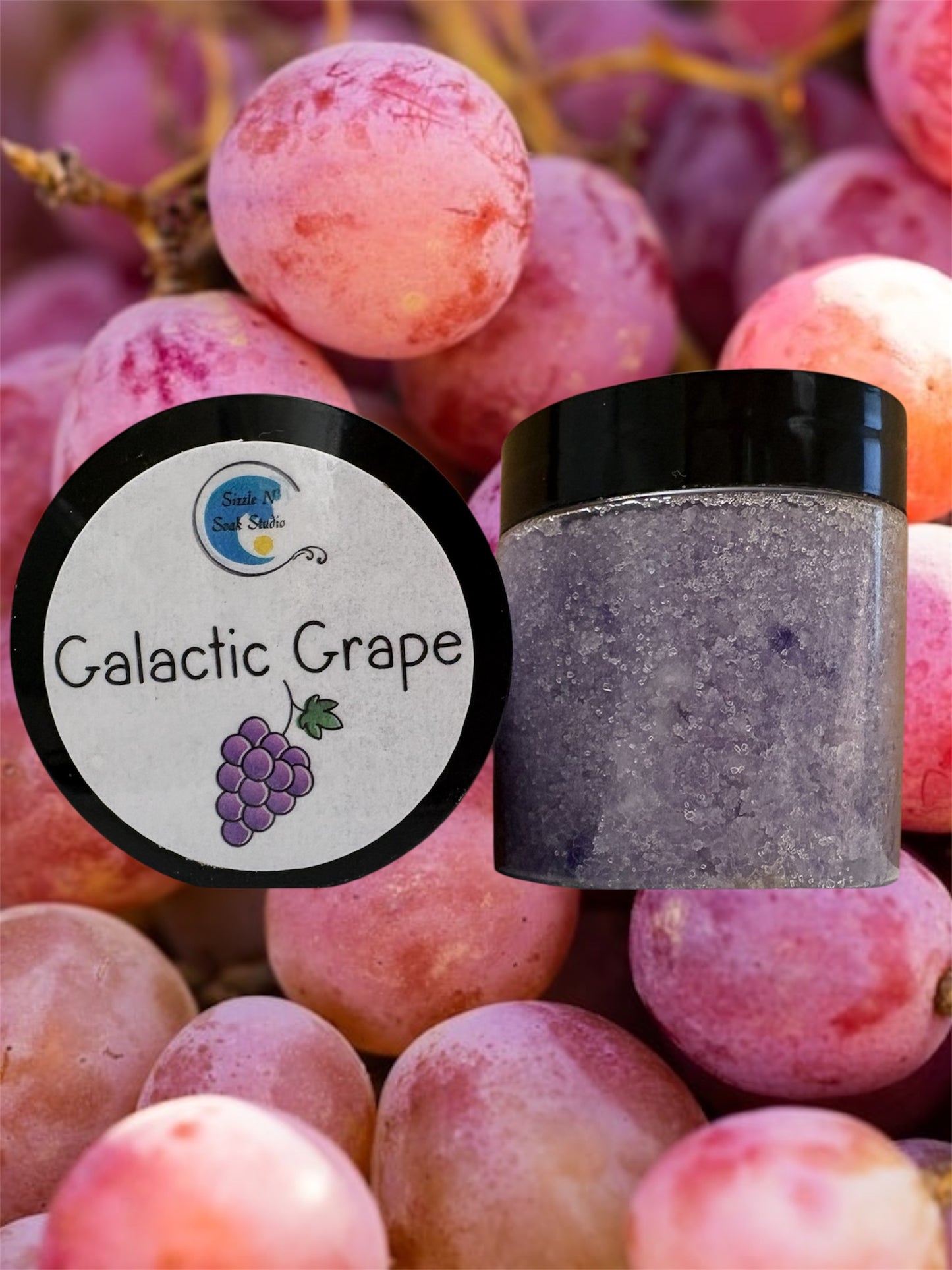 Galactic Grape Sugar Scrub