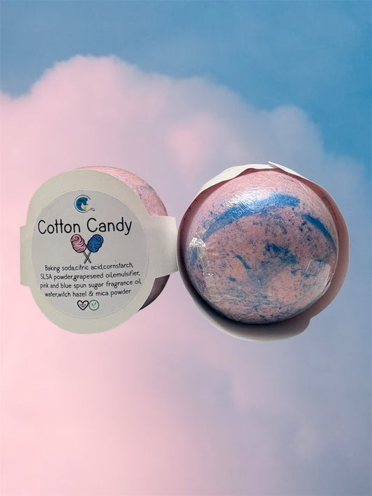 Cotton Candy Bath Bomb